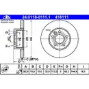ATE 24.0118-0111.1 Bremsscheiben 2 Stück VW
