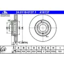 ATE Bremsenset Scheiben 239 mm belüftet Bremsbeläge vorn Polo 4 9N Fabia I