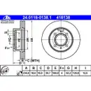 ATE 24.0118-0138.1 Bremsscheiben 2 Stück HYUNDAI