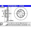 ATE 24.0118-0145.1 Bremsscheiben 2 Stück KIA