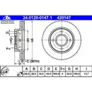 ATE 24.0120-0147.1 Bremsscheiben 2 Stück FORD