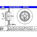 ATE 24.0120-0183.1 Bremsscheiben 2 Stück BMW