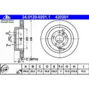 ATE 24.0120-0201.1 Bremsscheiben 2 Stück LAND ROVER