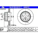ATE 24.0120-0213.1 Bremsscheiben 2 Stück BMW