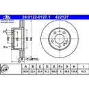 ATE 24.0122-0127.1 Bremsscheiben 2 Stück VOLVO