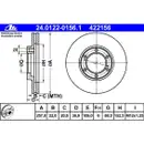 ATE 24.0122-0156.1 Bremsscheiben 2 Stück OPEL