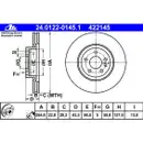ATE 24.0122-0145.1 Bremsscheiben 2 Stück ALFA ROMEO