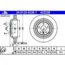 ATE 24.0122-0226.1 Bremsscheiben 2 Stück MERCEDES-BENZ