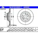 ATE Bremsenset Bremsscheiben 330 mm belüftet Ceramic Bremsbeläge hinten A6 4F