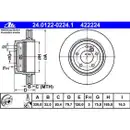 ATE 24.0122-0224.1 Bremsscheiben 2 Stück BMW