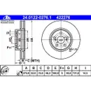 ATE 24.0122-0276.1 Bremsscheiben 2 Stück für TOYOTA