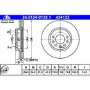 ATE 24.0124-0133.1 Bremsscheiben 2 Stück SAAB
