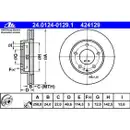 ATE 24.0124-0129.1 Bremsscheiben 2 Stück MAZDA