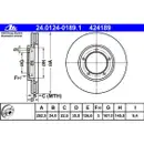 ATE 24.0124-0189.1 Bremsscheiben 2 Stück PORSCHE