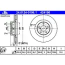ATE 24.0124-0196.1 Bremsscheiben 2 Stück SUBARU