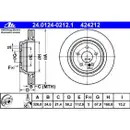 ATE 24.0124-0212.1 Bremsscheiben 2 Stück MERCEDES-BENZ