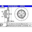 ATE 24.0124-0216.1 Bremsscheiben 2 Stück BMW