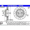 ATE 24.0124-0234.2 Bremsscheiben 2 Stück für BMW
