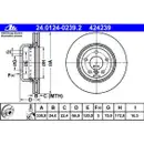 ATE 24.0124-0239.2 Bremsscheiben 2 Stück BMW
