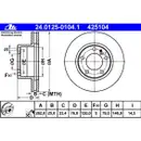 ATE 24.0125-0104.1 Bremsscheiben 2 Stück BMW