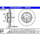 ATE 24.0125-0147.1 Bremsscheiben 2 Stück MAZDA