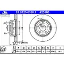 ATE 24.0125-0160.1 Bremsscheiben 2 Stück BMW