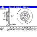 ATE 24.0125-0140.1 Bremsscheiben 2 Stück TOYOTA