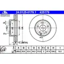ATE 24.0125-0179.1 Bremsscheiben 2 Stück MERCEDES-BENZ