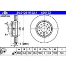 ATE 24.0126-0122.1 Bremsscheiben 2 Stück VOLVO