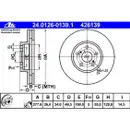 ATE 24.0126-0139.1 Bremsscheiben 2 Stück TOYOTA