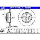 ATE 24.0126-0152.2 Bremsscheiben 2 Stück BMW