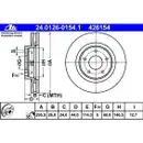 ATE 24.0126-0154.1 Bremsscheiben 2 Stück NISSAN