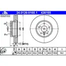 Original ATE Set Scheiben Ø276 vorn Ø268 hinten Bremsbeläge Opel Astra J Chevrol