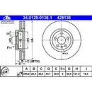 ATE 24.0128-0136.1 Bremsscheiben 2 Stück PEUGEOT