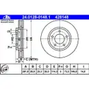 ATE 24.0128-0148.1 Bremsscheiben 2 Stück CHRYSLER