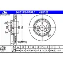 ATE 24.0128-0188.1 Bremsscheiben 2 Stück MERCEDES-BENZ