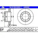 ATE 24.0128-0202.1 Bremsscheiben 2 Stück VW