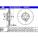 ATE 24.0128-0210.1 Bremsscheiben 2 Stück vorne VOLVO