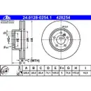 ATE 24.0128-0254.1 Bremsscheiben 2 Stück BMW