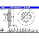 ATE 24.0128-0248.1 Bremsscheiben 2 Stück KIA
