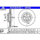 ATE 24.0129-0102.1 Bremsscheiben 2 Stück AUDI
