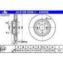 ATE 24.0128-0258.1 Bremsscheiben 2 Stück HYUNDAI