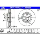 ATE 24.0130-0122.1 Bremsscheiben 2 Stück MERCEDES-BENZ