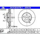 ATE 24.0130-0179.1 Bremsscheiben 2 Stück MERCEDES-BENZ