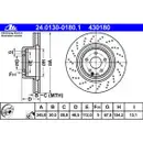 ATE 24.0130-0180.1 Bremsscheiben 2 Stück MERCEDES-BENZ