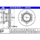 ATE 24.0130-0191.1 Bremsscheiben 2 Stück MERCEDES-BENZ