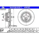 ATE 24.0130-0197.1 Bremsscheiben 2 Stück LAND ROVER