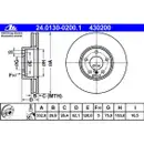 ATE 24.0130-0200.1 Bremsscheiben 2 Stück BMW