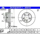 ATE Bremsenset Bremsscheiben Ø330 belüftet Beläge Ceramic WK vorn VW Touareg