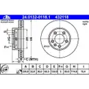 ATE Bremsenset Bremsscheiben Ø330 belüftet Beläge Ceramic WK vorn VW Touareg